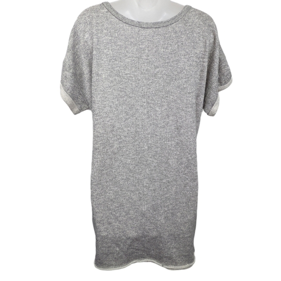 Ellison Embroidered Tasseled Terry Cloth Mini Dress Sz M - Picture 2 of 8